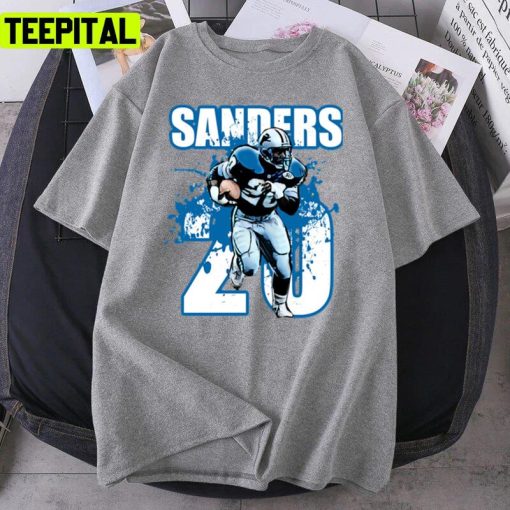 Barry Sanders Detroit Lions Football Unisex T-Shirt