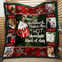 Bc Hallmark Channel And Hot Chocolate Christmas Quilt Blanket