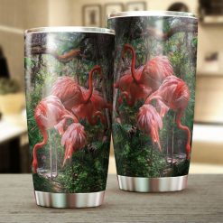Beautiful Flamingo Stainless Steel Cup