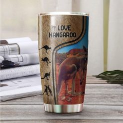 Beautiful Kangaroo Stainless Steel Cup