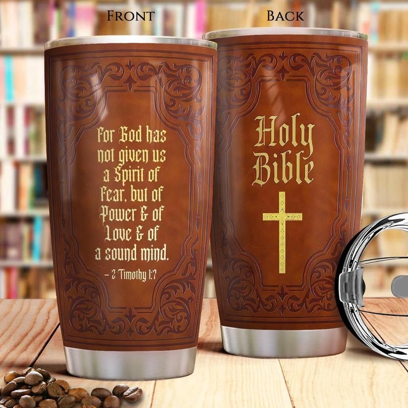 Bible Book Stainless Steel Cup