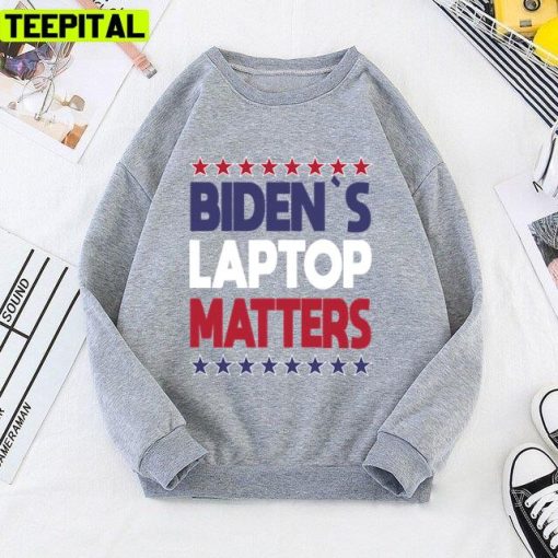 Bidens Laptop Matters Biden´s Blm Hunter Biden Laptop Unisex T-Shirt