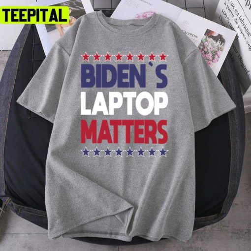 Bidens Laptop Matters Biden´s Blm Hunter Biden Laptop Unisex T-Shirt