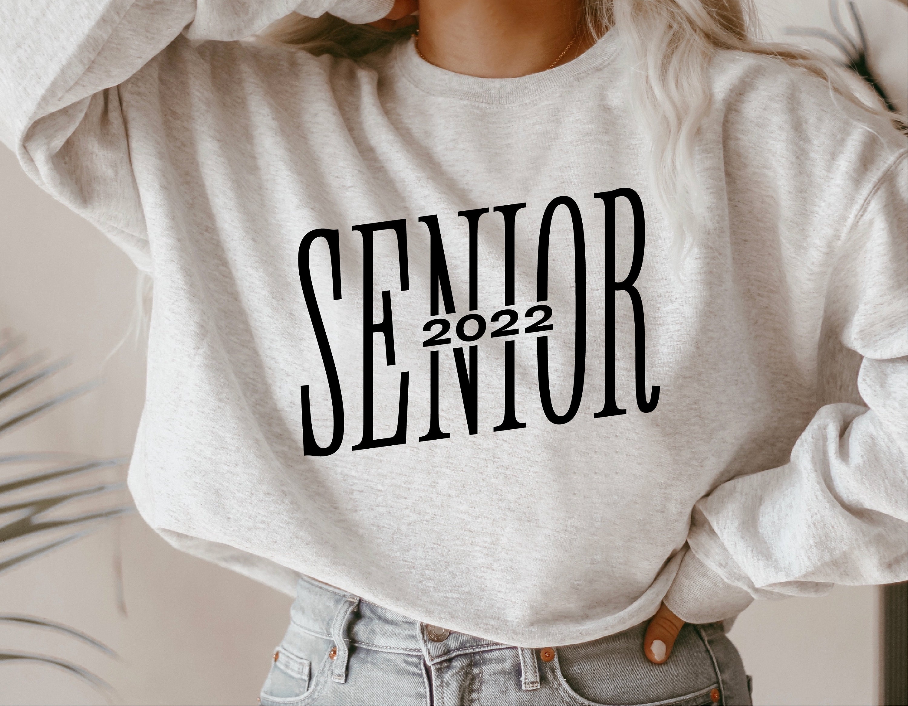 Big Size Text Senior 2022 Graduation Day Unisex T-Shirt