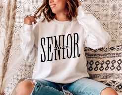 Big Size Text Senior 2022 Graduation Day Unisex T-Shirt