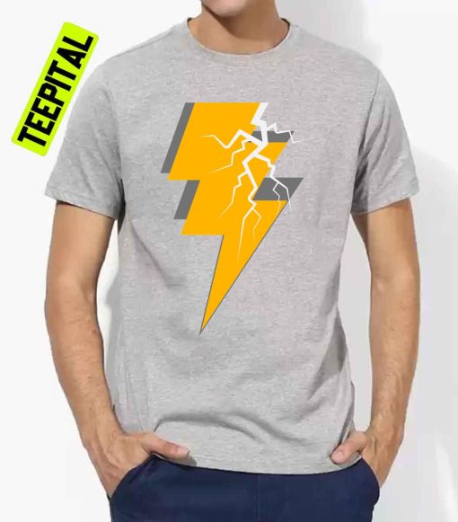 Black Adam Dc Shazam Lightning Bolt Thunder Unisex T-Shirt