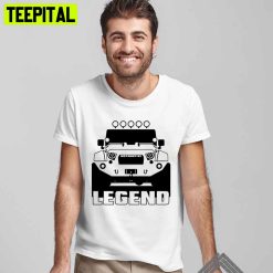 Black Style Legend Jeep Club Unisex T-Shirt