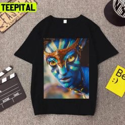 Blue Alien Avatar The Male Lead Design Unisex T-Shirt