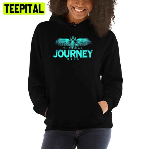 Blue Style Virtual Journey Band Unisex T-Shirt