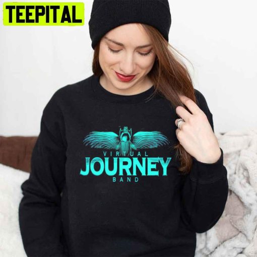 Blue Style Virtual Journey Band Unisex T-Shirt