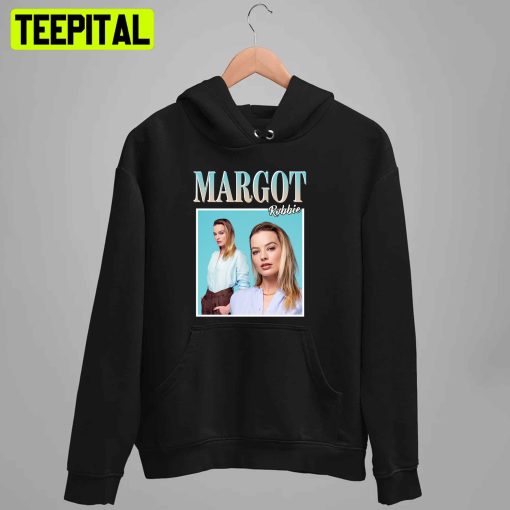 Blue Vintage Style Margot Robbie Unisex T-Shirt