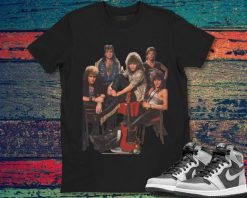 Bon Jovi All Members Portrait Rock Band Black and White Photo Unisex Gift T-Shirt