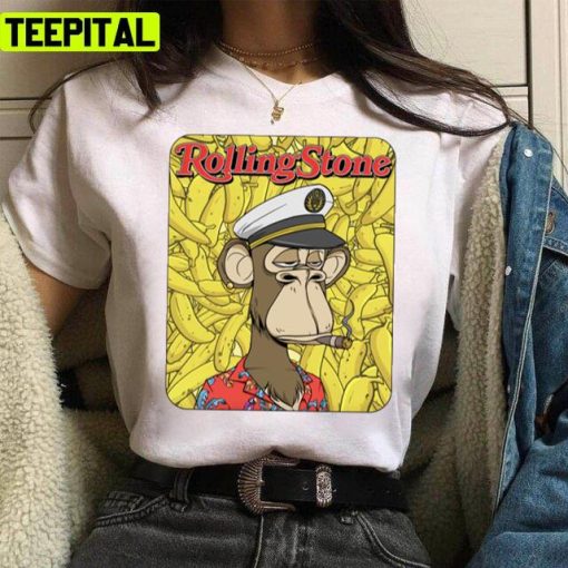 Bored Ape Yacht Club Rolling Stone Cover Unisex T-Shirt