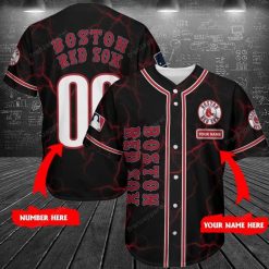 Boston Red Sox Personalized Baseball Jersey Shirt 203