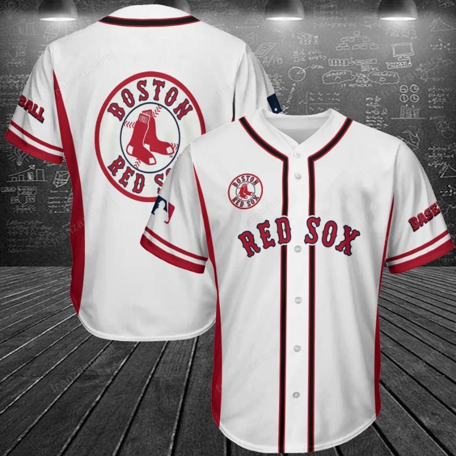 Boston Red Sox Personalized Baseball Jersey Shirt 211