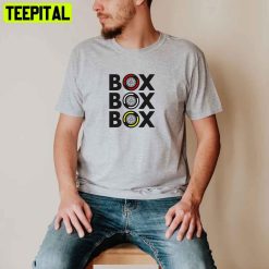 Box Box Box F1 Tyre Compound Unisex T-Shirt