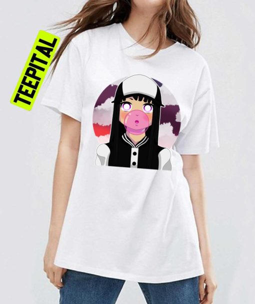 Bubblegum Girl Graphic Japanese Unisex T-Shirt