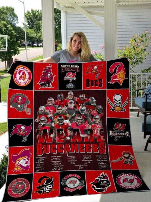 Buccaneers Tampa Bay Quilt Blanket