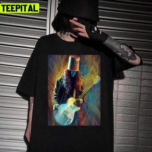 Buckethead Art Guitar Unisex T-Shirt