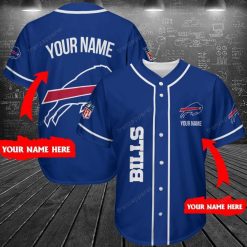 Buffalo Bills Personalized Baseball Jersey Shirt 199