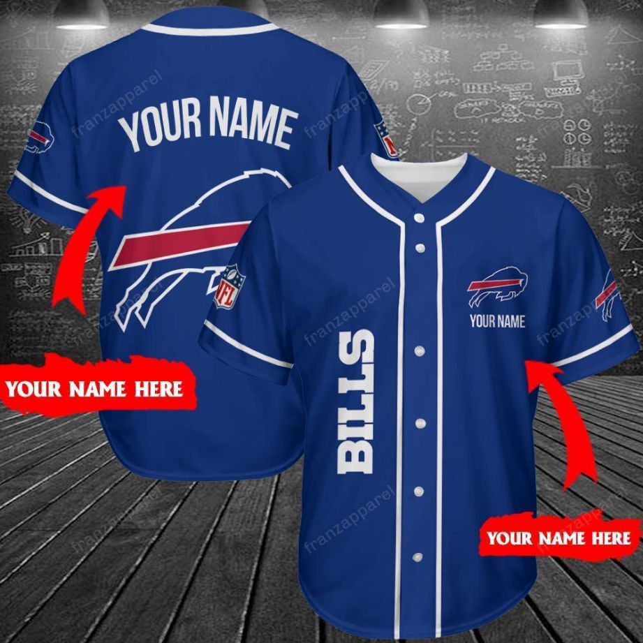 buffalo bills baseball jersey