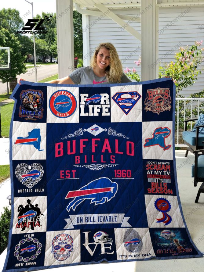 Buffalo Bills Quilt Blanket