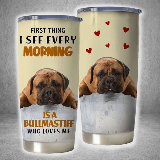 Bullmastiff Dog Stainless Steel Cup