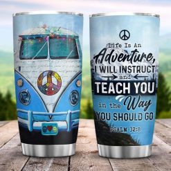 Camping Life Is Adventure Stainless Steel Cup