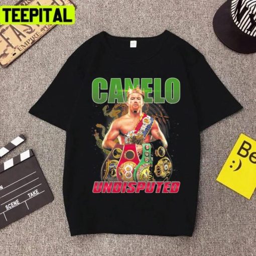 Canelo Alvarez 90s Retro Wwe Illustration Unisex T-Shirt