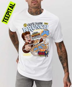 Captain Mal’s Krunch Cereal Colorfully Illustrated Unisex T-Shirt