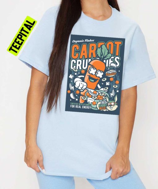 Carrot Crunchies Organic Flakes Unisex T-Shirt