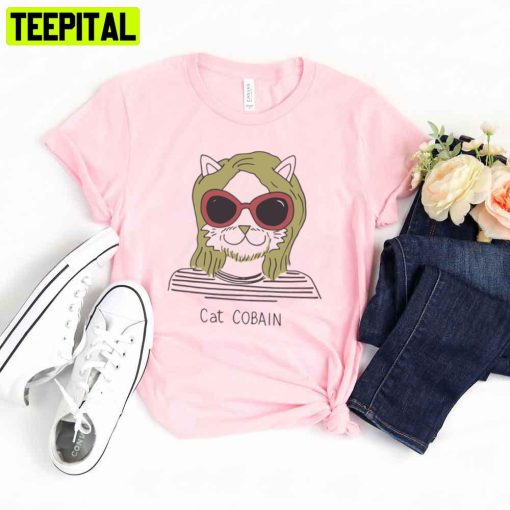 Cat Cobain Unisex T-Shirt