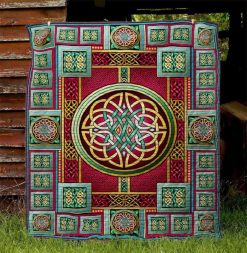 Celtic Art Quilt Blanket