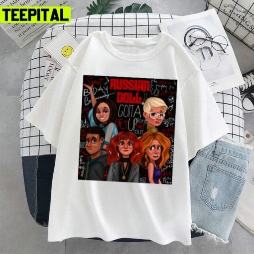 Characters In Russian Doll Movie Art Unisex T-Shirt