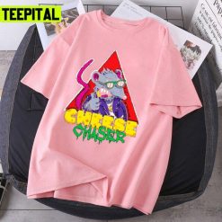 Cheese Chaser The Cool Mouse Art Unisex T-Shirt