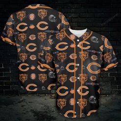 Chicago Bears Personalized 3d Baseball Jersey 485