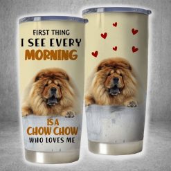 Chow Chow Dog Stainless Steel Cup