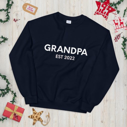 Classic Design Grandpa Est 2022 Happy Father’s Day Unisex T-Shirt