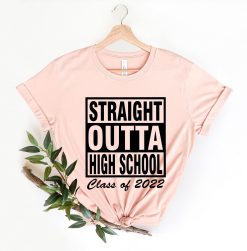 Classic Design Straight Outta High School Graduation Day Unisex T-Shirt