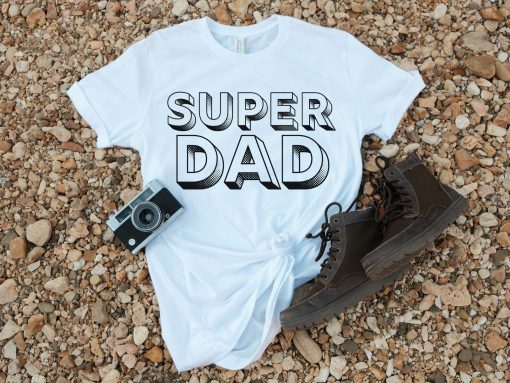 Classic Design Super Dad Happy Father’s Day Unisex T-Shirt