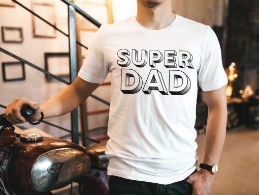 Classic Design Super Dad Happy Father’s Day Unisex T-Shirt