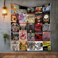 Clutch Album Covers Quilt Blanket