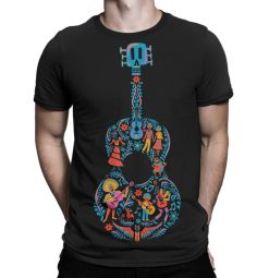Coco Guitar Art T-Shirt