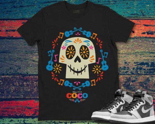 Coco Papel Picado Sugar Skull T-Shirt