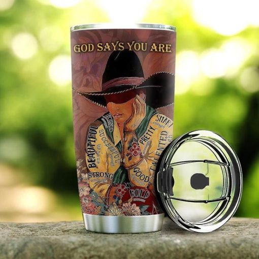 Cowgirl Faith Stainless Steel Cup