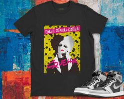 Cruella Hello Cruell World Ransom Stencil Art Unisex Gift T-Shirt