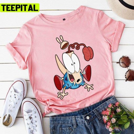 Cute Cartoon Rocko’s Modern Life Design Unisex T-Shirt