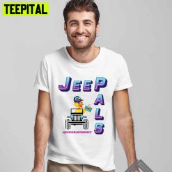 Cute Duck Jeep Als Unisex T-Shirt