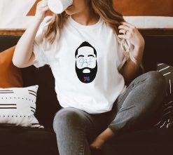 Cute James Harden Signature Philadelphia 76ers NBA Basketball Unisex T-Shirt