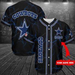 Dallas Cowboys Personalized Baseball Jersey Shirt 205